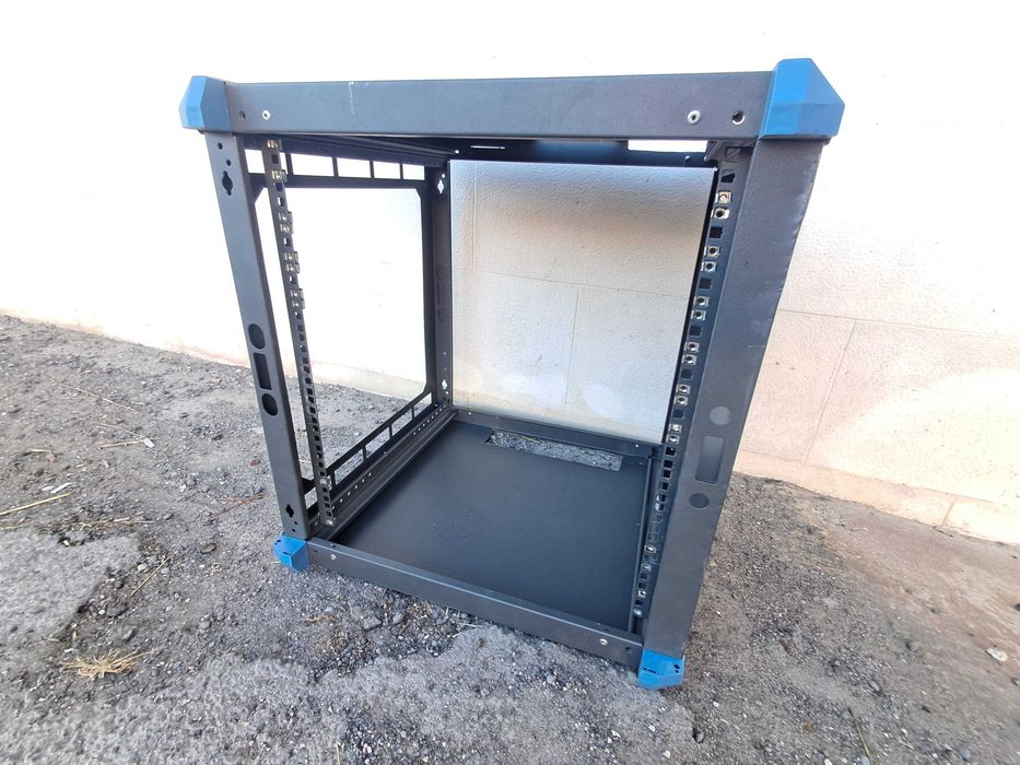 Bastidor Rack Infraestrutura comunicações mural 1/2 altura 12Us
