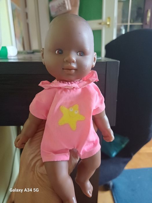 Lalki mama z córeczką w nosidełko jak nowe