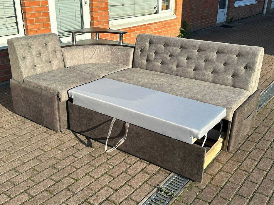 Кухонний куток, комфортний м'який кухонний уголок з миючої тканини