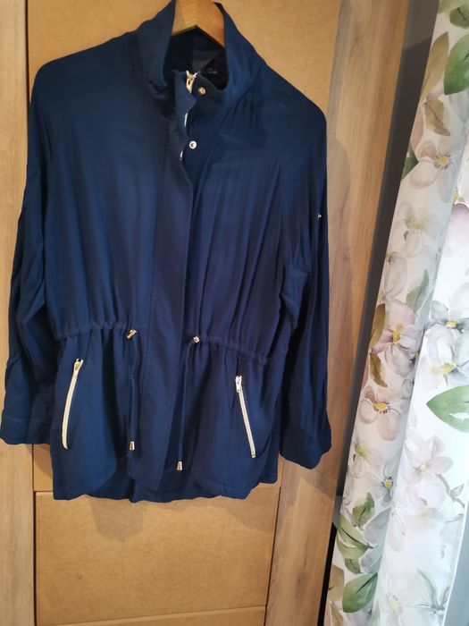 Parka 42 wiosna świetny fason ze stójką