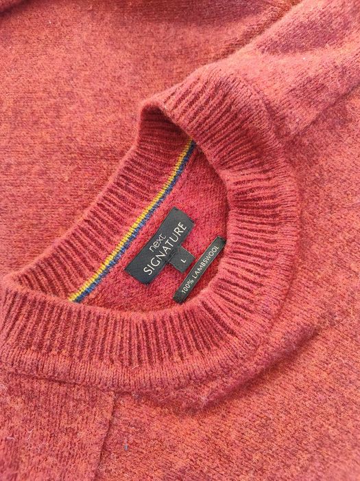 Sweter wełniany woolmark Next