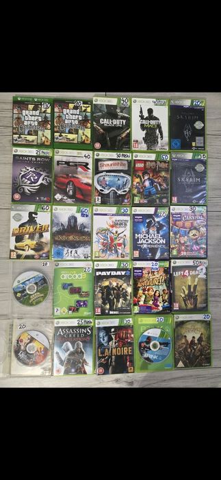 Gry na xbox one I xbox 360