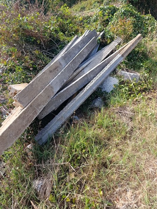Vigas de cimento