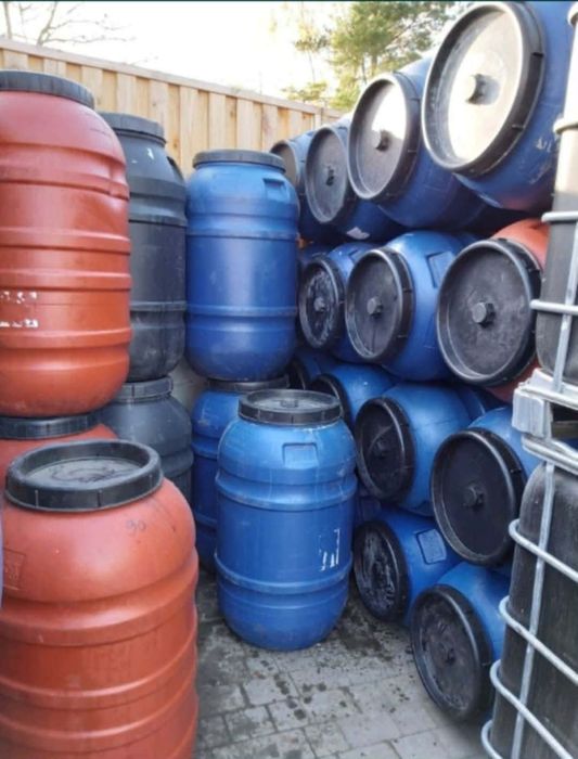 Beczki po spożywce 20l -220l