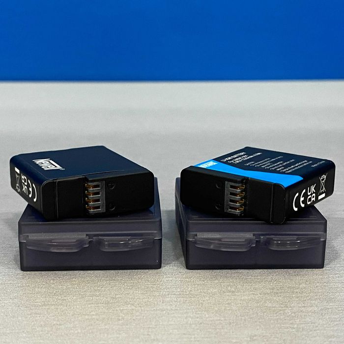 Carregador Newell Duplo + 2x Baterias (GoPro Hero 5/6/7/8) - NOVO