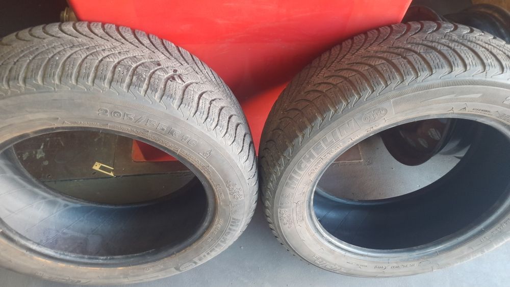 Резина Mishelin 205 55 16 зима