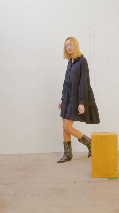 Беби-долл платье раз. S вискоза Дания Boii сукня