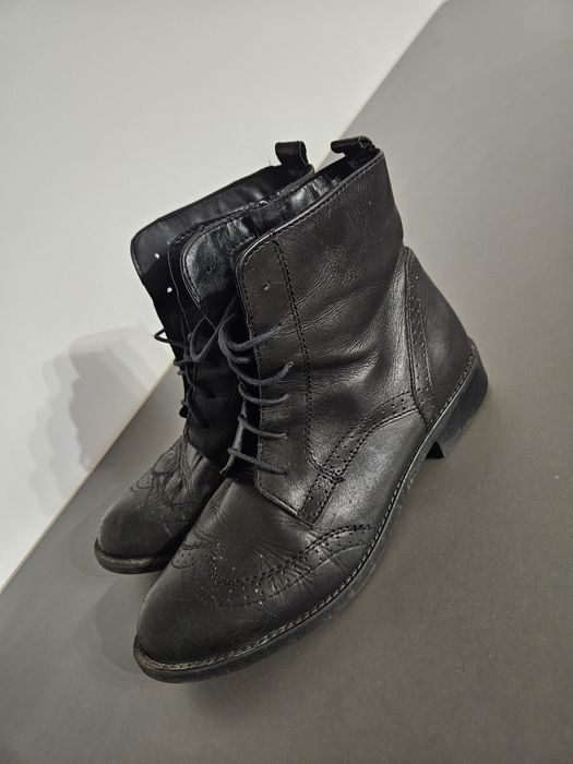 Botki skóra naturalna Tamaris