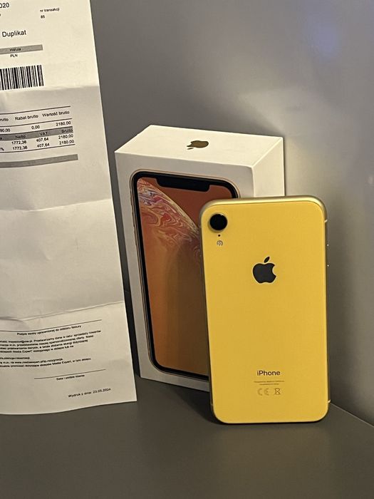 Iphone xr 64gb 77% kondycji baterii