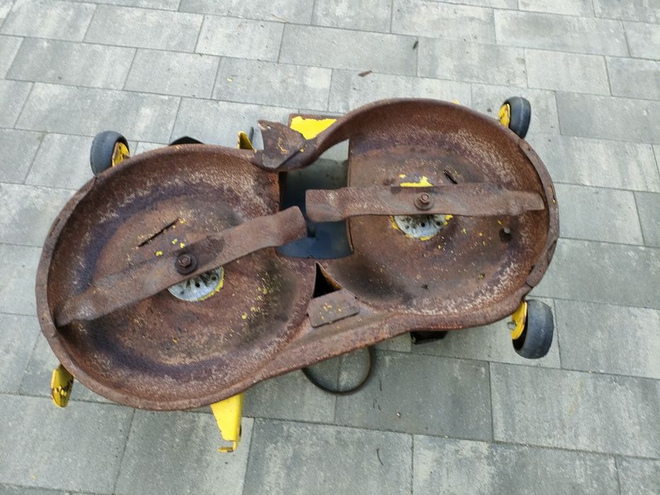 Traktorek kosiarka John Deere x155 kosisko deck