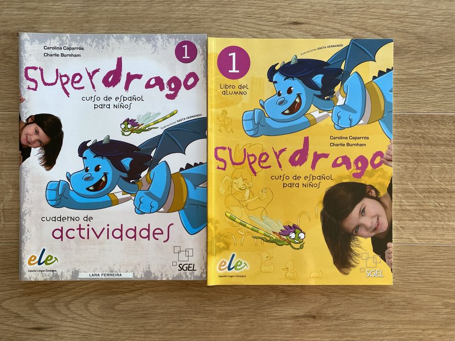 Manual + CAtividades espanhol 1°ano SuperDrago