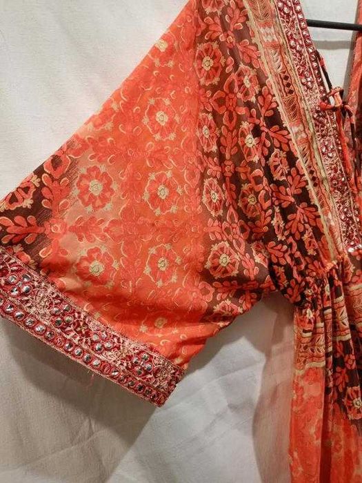 Розкішна пляжна шовкова сукня максі Bigg Bull by Blue Hills