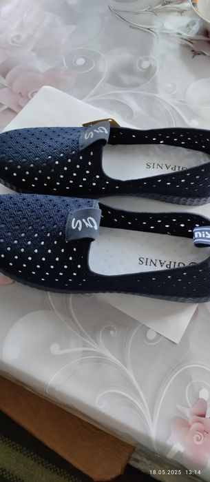 Мокасини сітка р.39