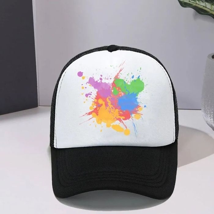 Czapka z daszkiem i siteczką. NOWA. Biało-czarna