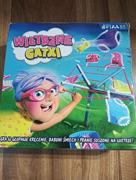 Wietrzne gatki gra rodzinna, 2 - 4 graczy
