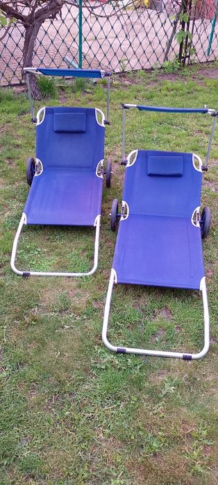 2 Leżaki plażowe Crivit zLidla