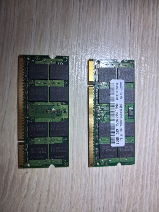 2 x Pamięć RAM 2GB do SAMSUNG DDR2