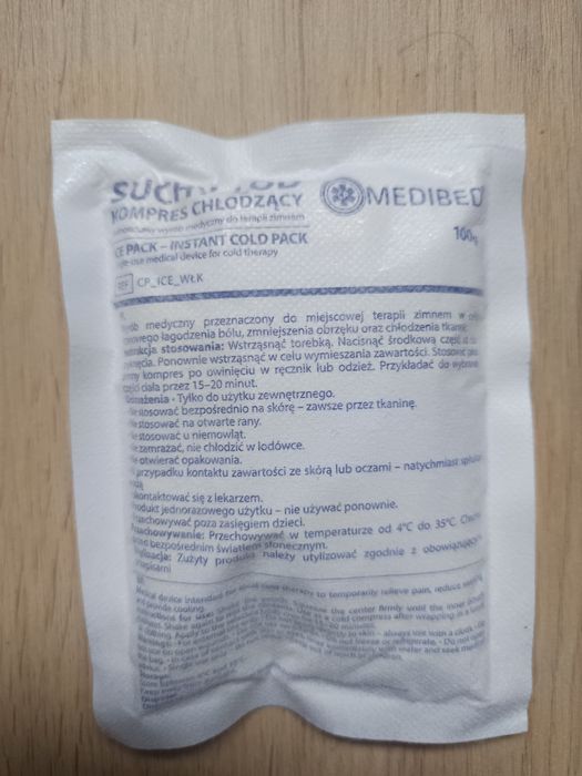 Suchy lód kompres chłodzący 9szt