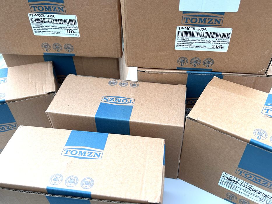 Автоматический выключатель Tomzn TOM7Z 125/160/200/250A DC PV 1P