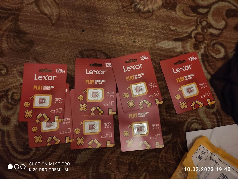 Распродажа!!! В наличии!!! Карта памяти Lexar 128gb.!