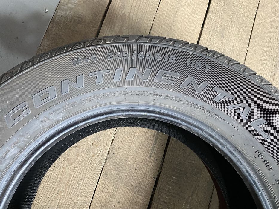 2шт 8,5мм 265/60R18 Continental CrossContact LX