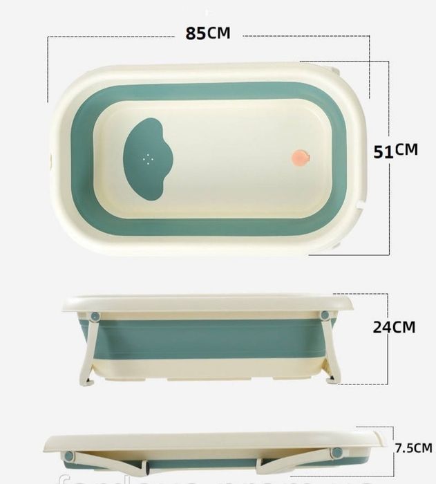 Складная ванночка в квартиру, дом, дачу