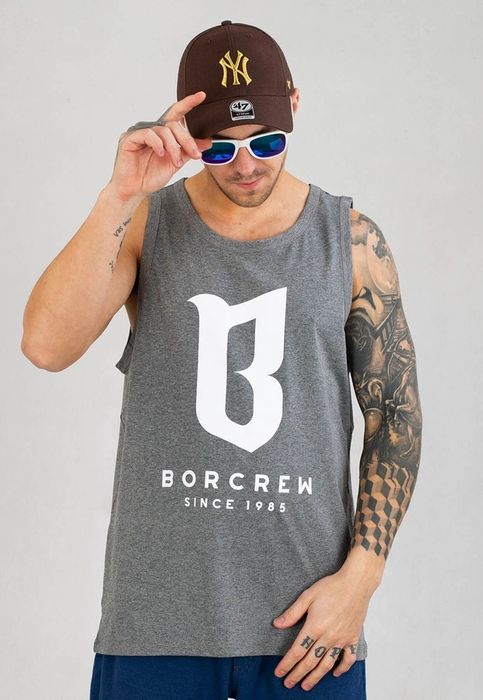 Borcrew BOR Koszulka Tanktop Podkoszulka Biuro Ochrony Rapu Paluch