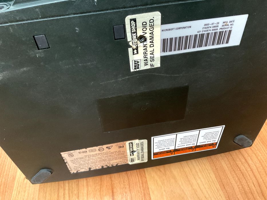 Xbox original (110V com caixa e manuais originais - para reparar)