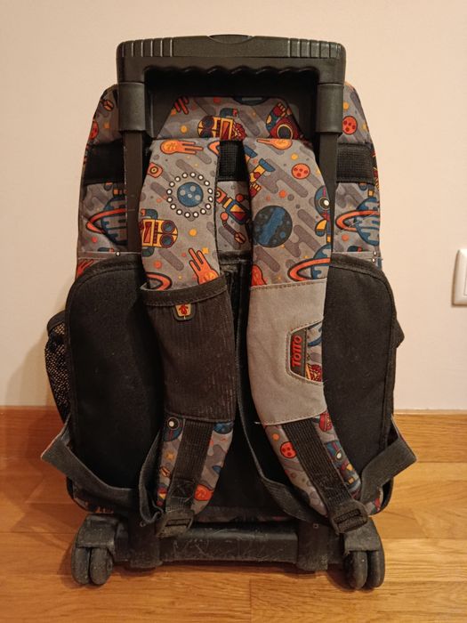 Mochila Escolar Trolley Criança