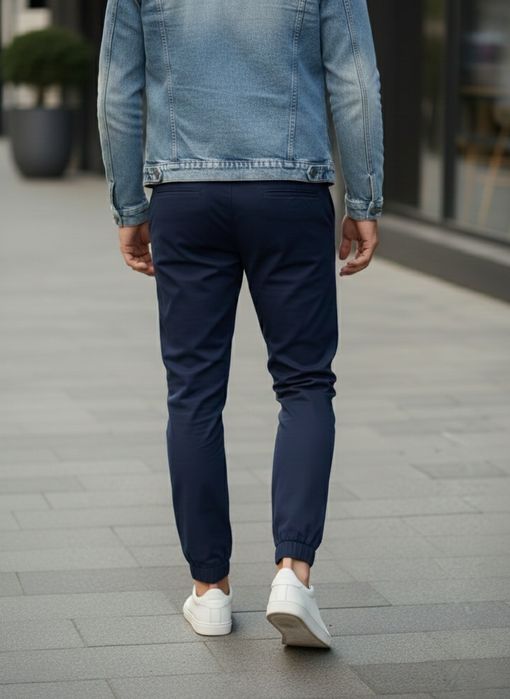 Чоловічі штани H&M Slim Fit "Smart-Casual"- Вовна/Еластан для комфорту