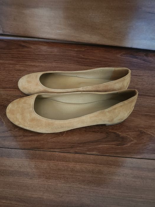 Baleriny zamszowe Gino Rossi r 37,5