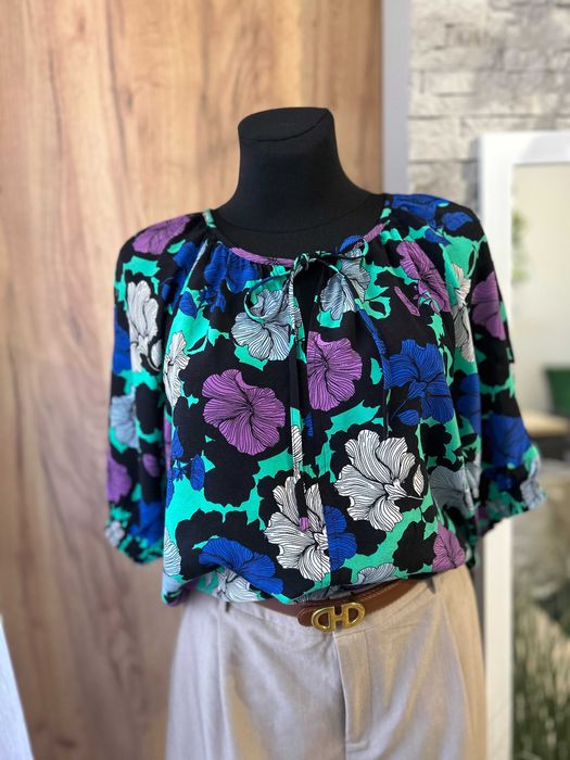 Wiskozowa damska bluzka Autograph – rozmiar 44