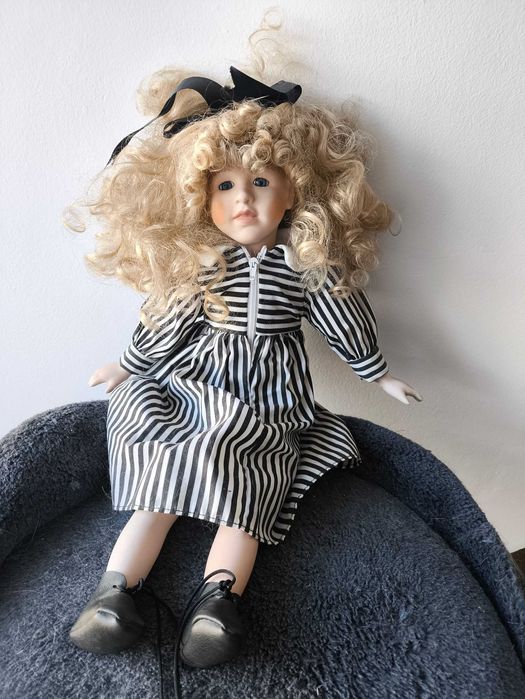 Lalka porcelanowa 40cm