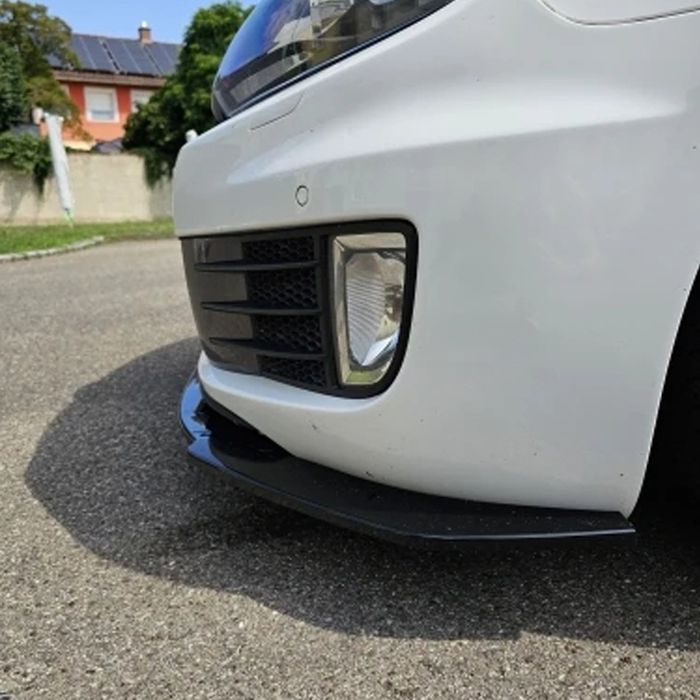 Lip frontal para VW Golf Mk6 GTI/GTD - preto brilhante - NOVO