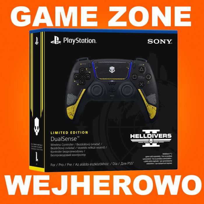 Pad do PS5 DualSense limitowany HELLDIVERS 2 do PlayStation 5 = UNIKAT