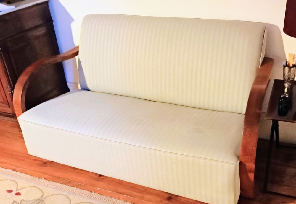 Sofá arte deco restaurado