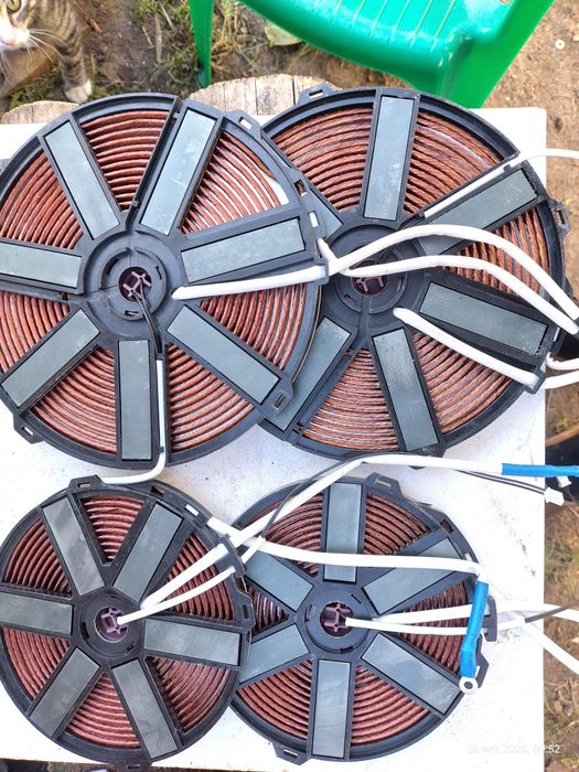 Cewki indukcyjne Amica pbp4v1515ftb4v