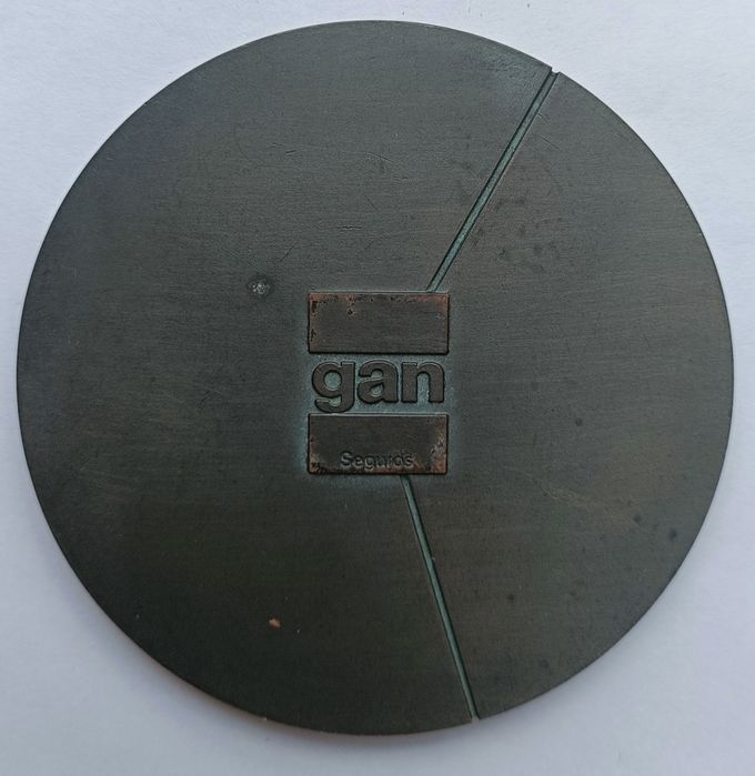 GAN Insurance Medal. GAN Portugal 1986.