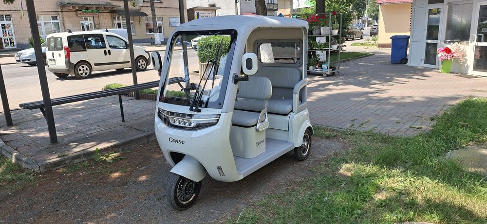 Трицикл Corso «TENSO»  1500W,  72V 30Ah літій-залізо-фосфатний,