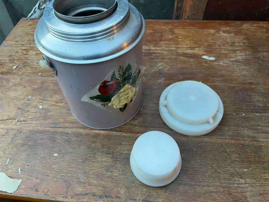 Термос пищевой для еды 3,5 л нержавейка СССР