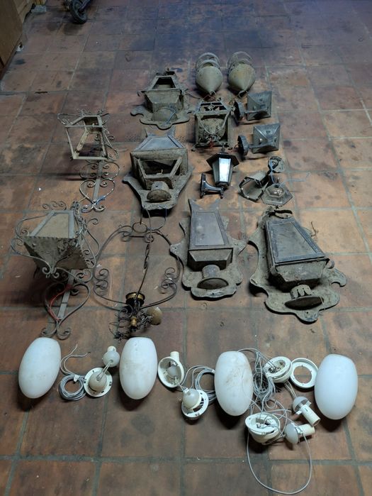 20 Candeeiros antigos