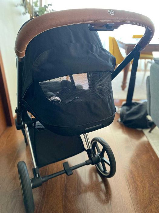 Carrinho Cybex Platinum Priam Chrome/Brown