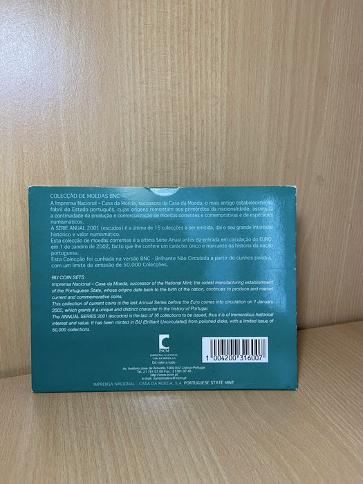 Última colecção de moedas correntes (escudo)