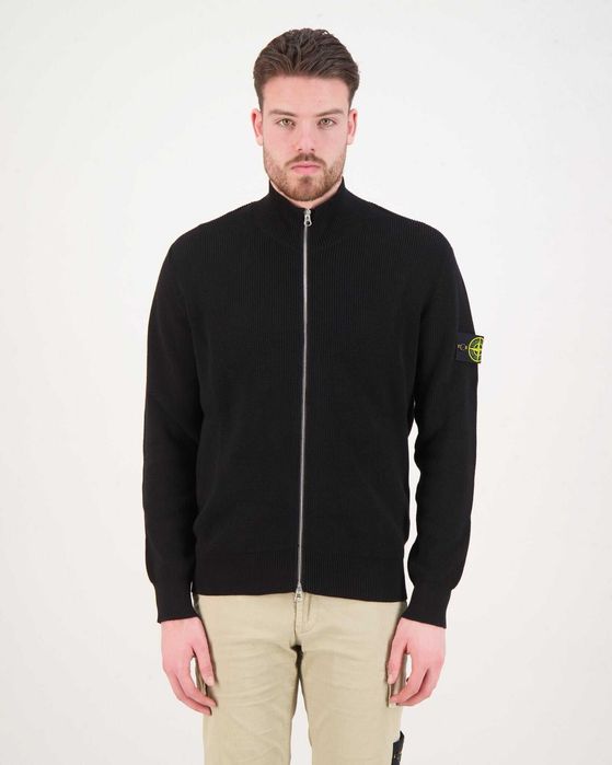 Кардиган STONE ISLAND 526D8 Zip Sweater Black SI0204-BK
