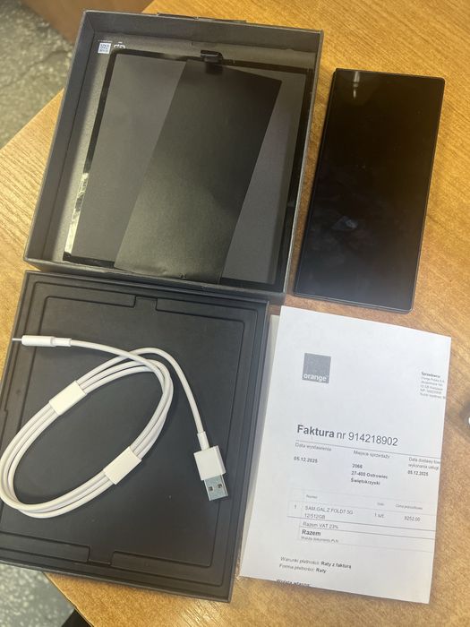 Samsung Z Fold 7 12/512GB nowy nie uzywany