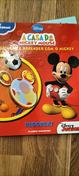 A casa do Mickey Mouse - Formas - redonda
