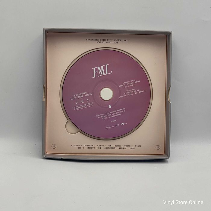 CD - Seventeen ‎– FML - Ref: Site