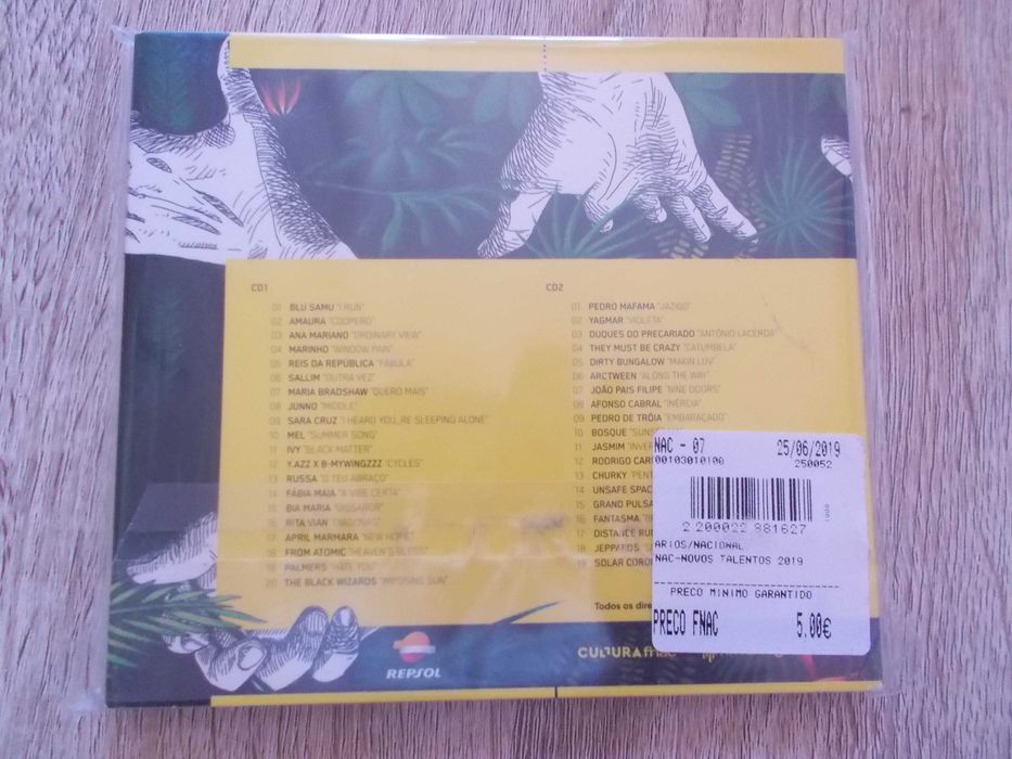 cd duplo Novos talentos Fnac 2019