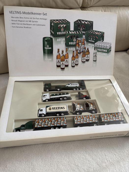 Unikat dla kolekcjonera reklama piwa Veltins z  lat 80- tych. .