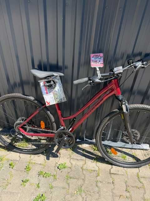 Rower KROSS NOWY Evado 4.0 rozm. L, cena 1349 zł czerwony